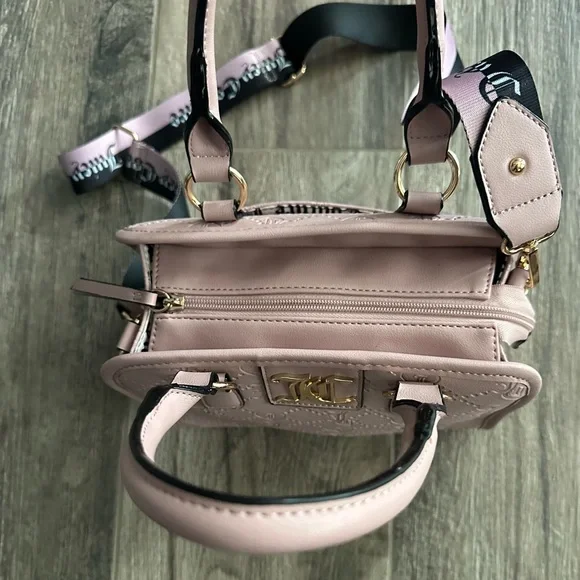 JUICY COUTURE Crossbody Satchel - Pink Dusty Blush - Picture 4 of 9
